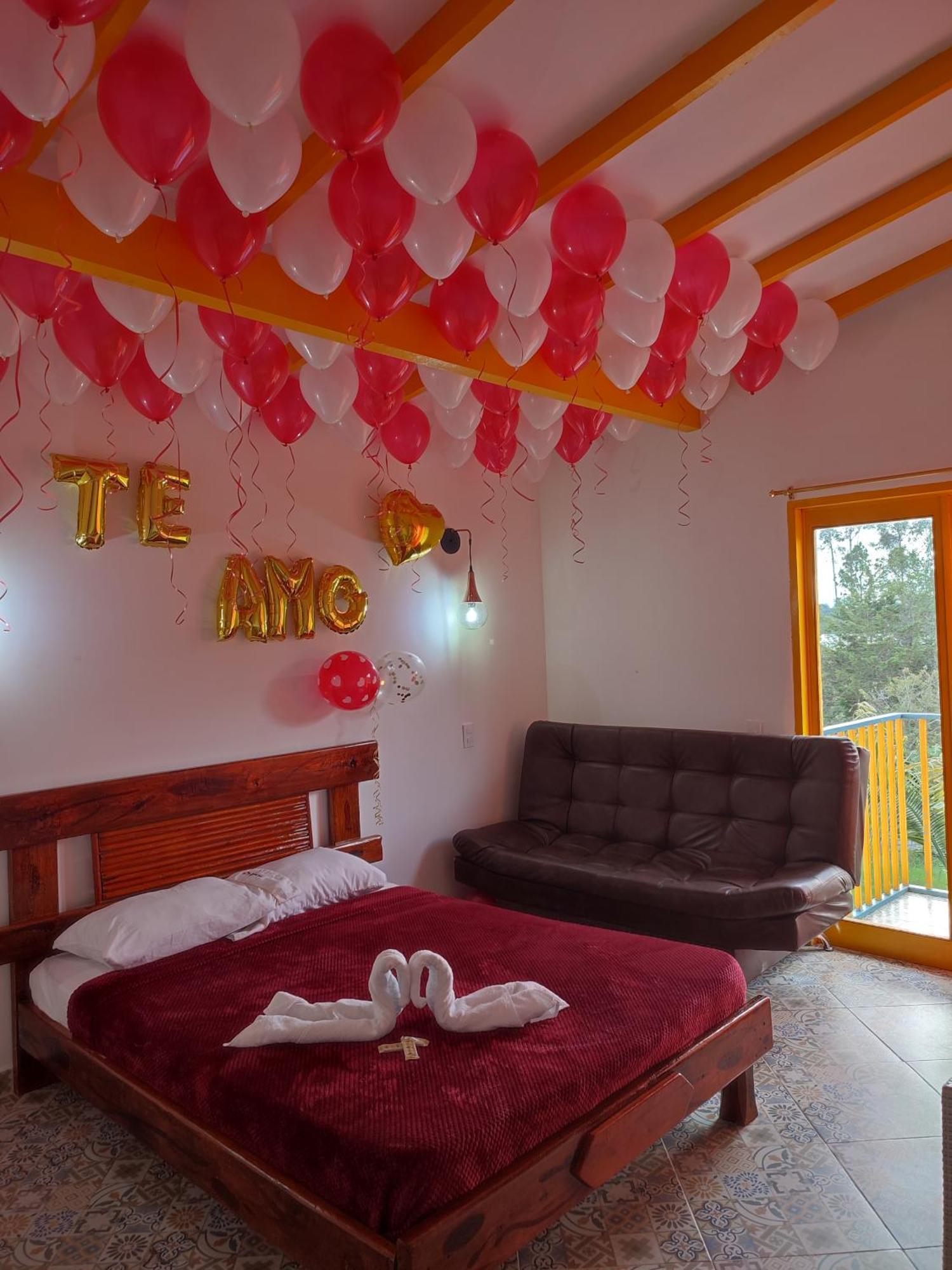 Alegria Hostel Boutique Гуатапе Номер фото